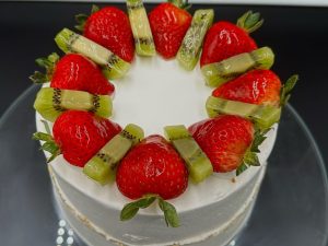 Italian Custard with Fresh Fruit