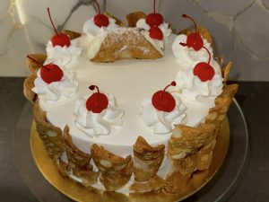 Cannoli Cake