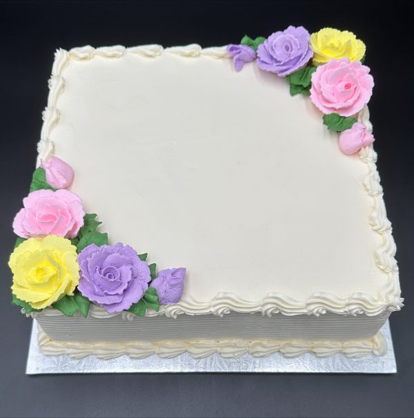 Italian Custard with Flowers - Image 4