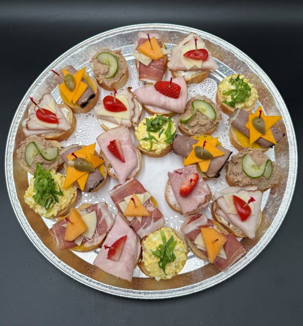Open-Faced Mini Sandwiches