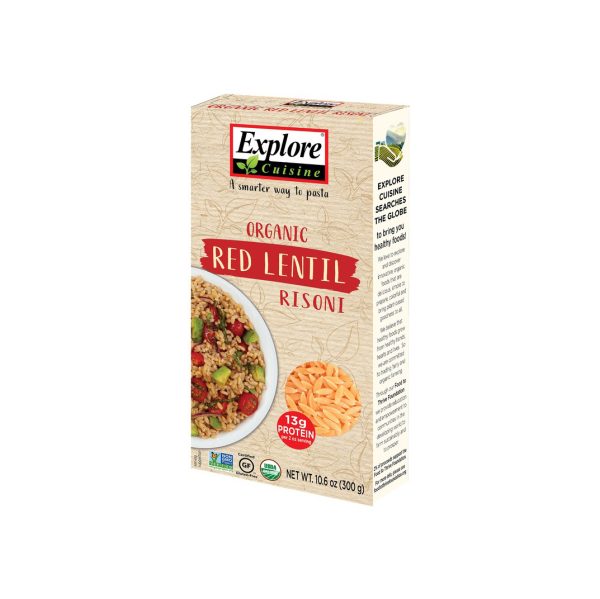 Explore Cuisine - Organic Red Lentil Risoni