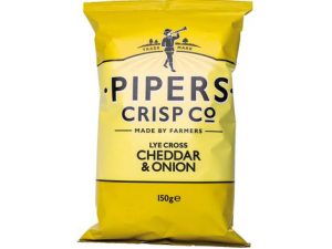 Pipers Crisps Co - Lye Cross Cheddar & Onion