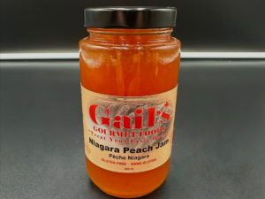 Jam - Niagara Peach- Gail's Gourmet
