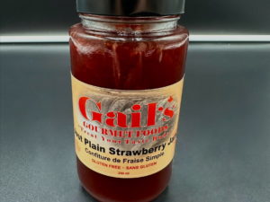 Jam - Just Plain Strawberry- Gail's Gourmet