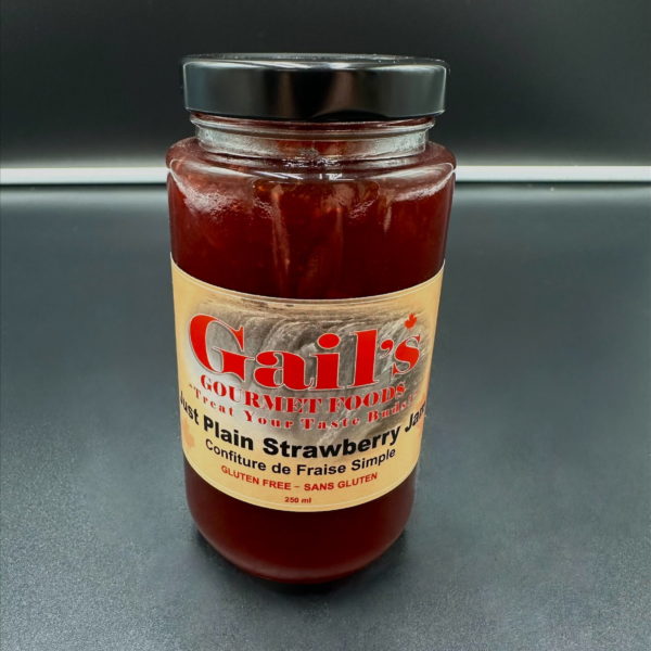 Jam - Just Plain Strawberry- Gail's Gourmet