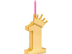 1 Crown Topper/Candle Holder