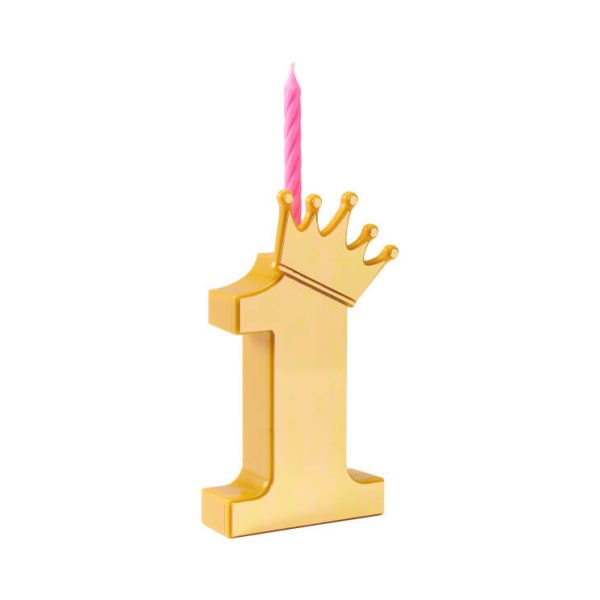 1 Crown Topper/Candle Holder