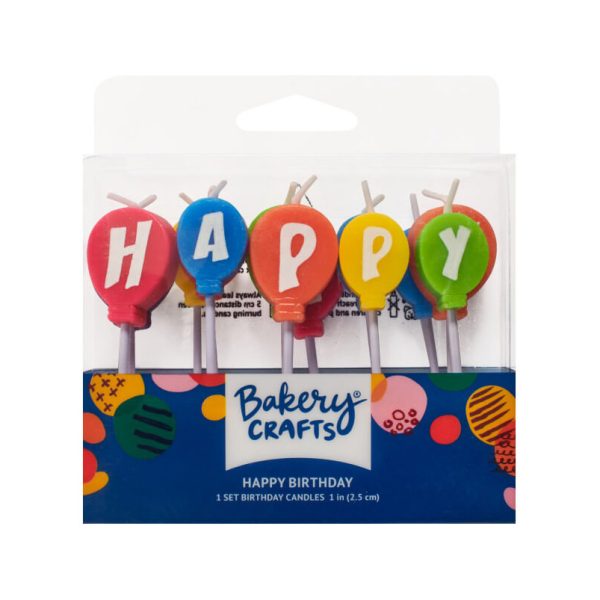 Happy Birthday Candles - Balloon