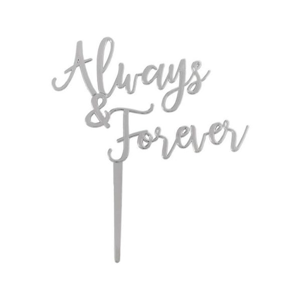 Always & Forever Topper - Silver
