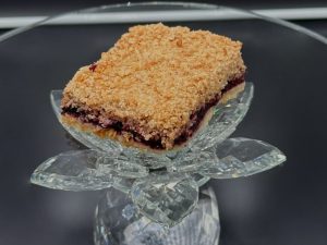 Vegan Wild Blueberry Square