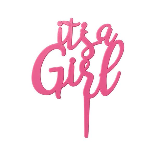 It's A Girl Topper