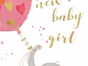 New Baby Card - New Baby Girl
