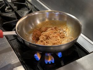 Spaghetti and Meatballs