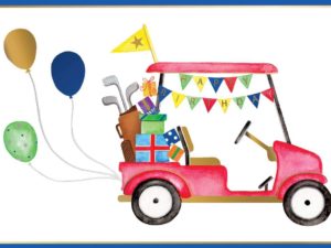Birthday Card - Golf