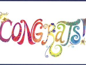Congratulations Card - Congrats!