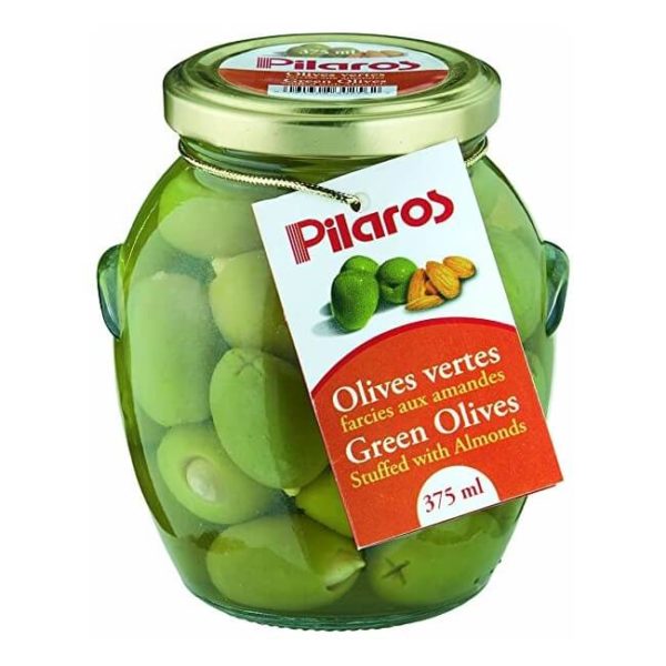 Pilaros - Green Olives Stuffed With Almonds