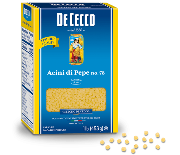 DeCecco- Acini di Pepe