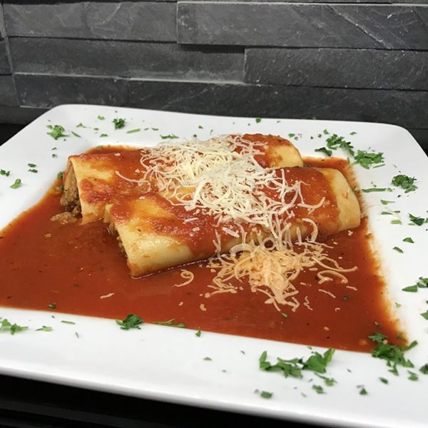 Meat Cannelloni & Rice Ball