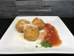 Spinach and Ricotta Rice Balls