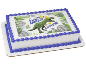 Birthday - Dino Rawrsome Sugar Photo #26445