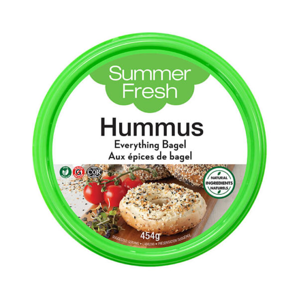 Hummus - Summer Fresh - Everything Bagel