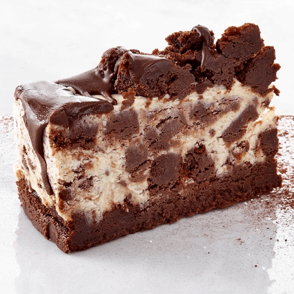 Gluten Free White Chocolate Brownie Cheesecake