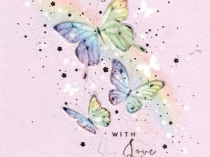 Birthday Card - with Love