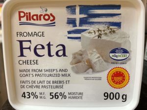 Feta Greek Imported Sheep / Goat Cheese