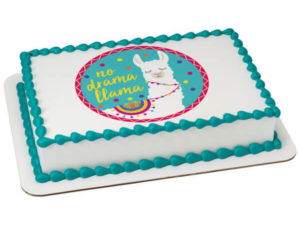 No Drama Llama Sugar Photo #24900