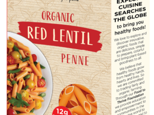 Explore Cuisine - Organic Red Lentil Penne