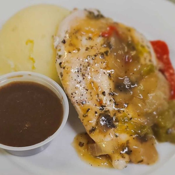 Tuscany Herb Chicken & Mashed Potatoes