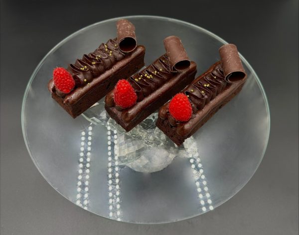 Decadent Raspberry Brownie